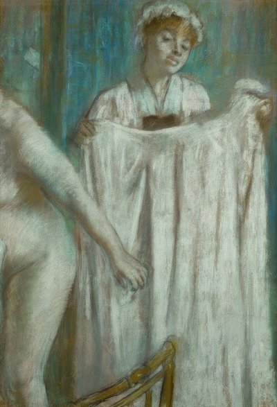 The Toilet after the Bath by Edgar Degas